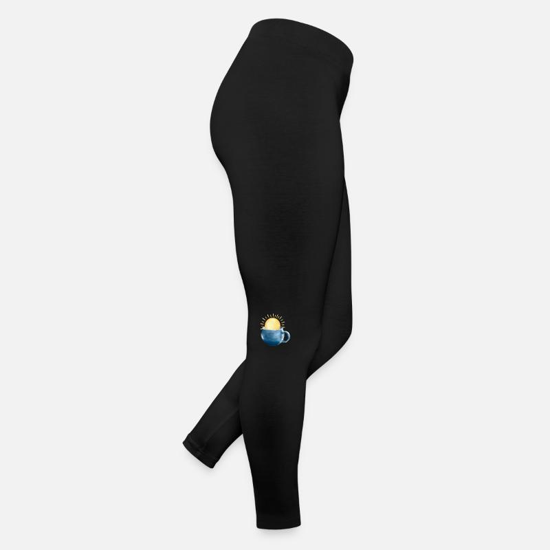 Sonne in der Tasse Frauen Jersey Leggings