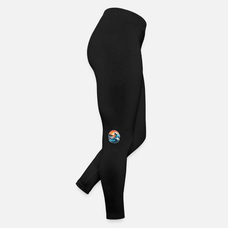 vague - été - vacances Legging en jersey Femme