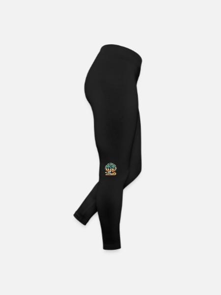 Aged to perfection 1974 Retro -Edition 2025. - Women’s Jersey Leggings - black - Right