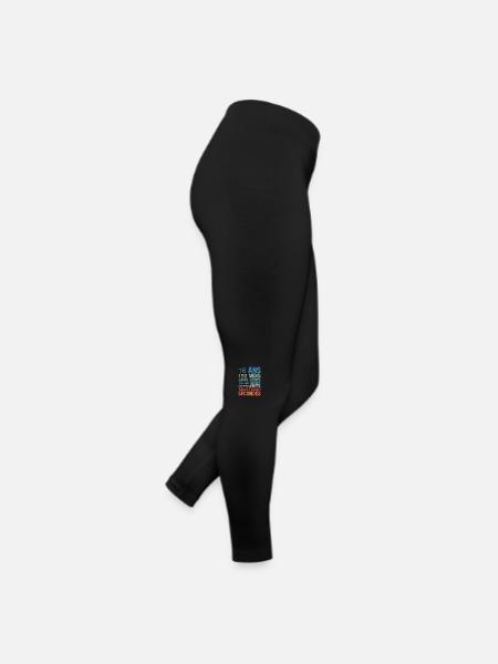 16 Ans en Chiffres – Cadeau Anniversaire Original - Women’s Jersey Leggings - black - Right