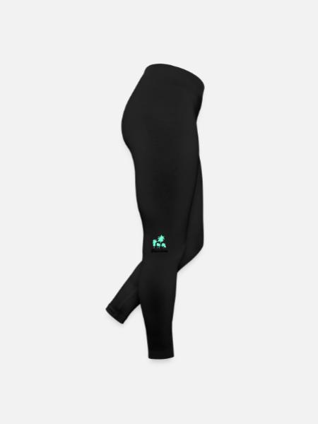 Barcelone - Legging en jersey Femme - noir - Droite