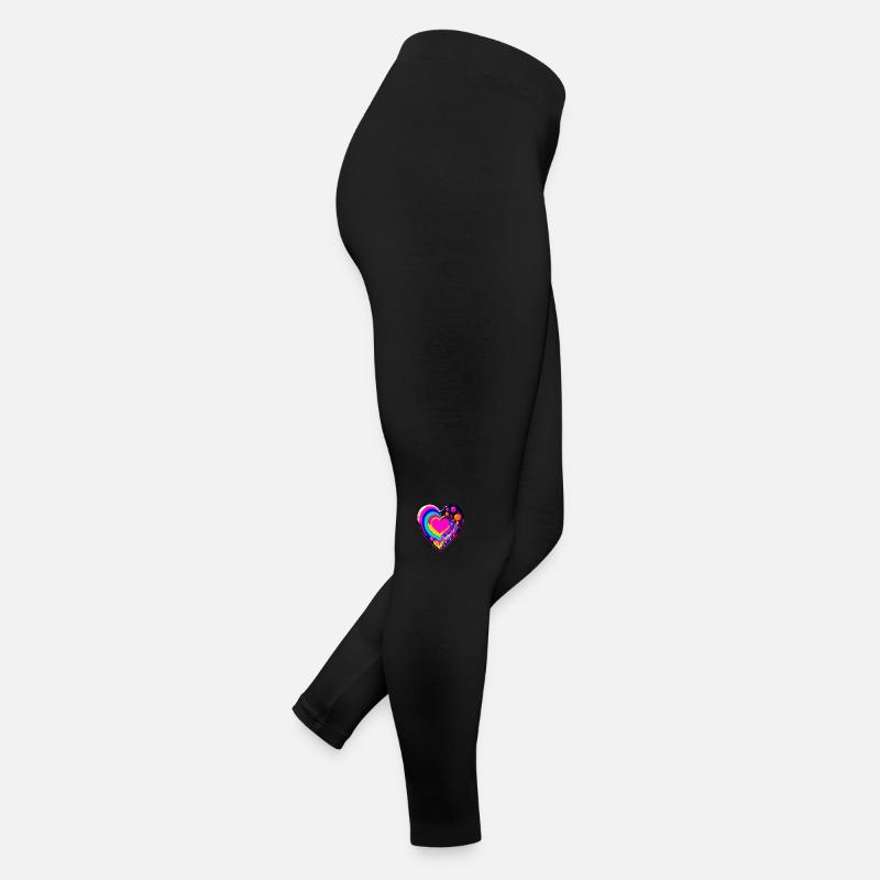 Cœur Legging en jersey Femme