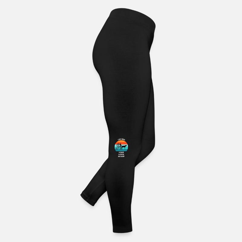 Cocher Calèche Calèche Café Legging en jersey Femme
