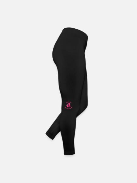 reiten - Frauen Jersey Leggings - Schwarz - Rechts