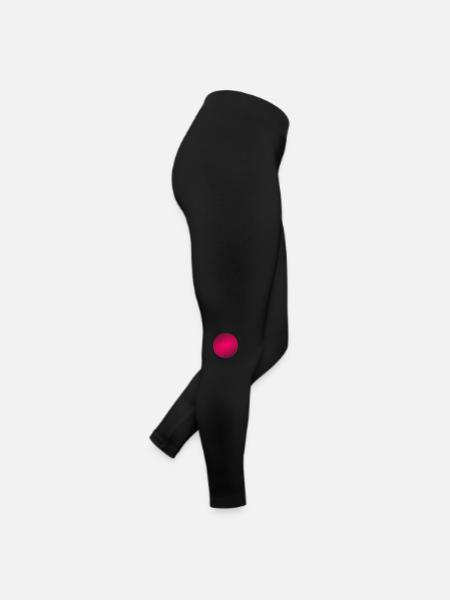 Cercle de couleur - Legging en jersey Femme - noir - Droite