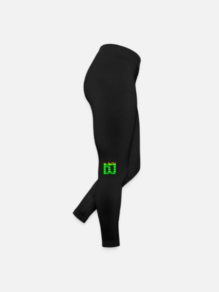 Égaliseur de musique DJ - Legging en jersey Femme - noir - Droite