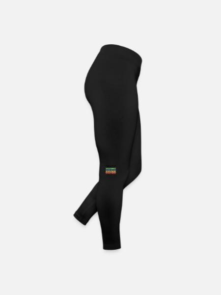 Ich spare für den Führerschein - Frauen Jersey Leggings - Schwarz - Rechts