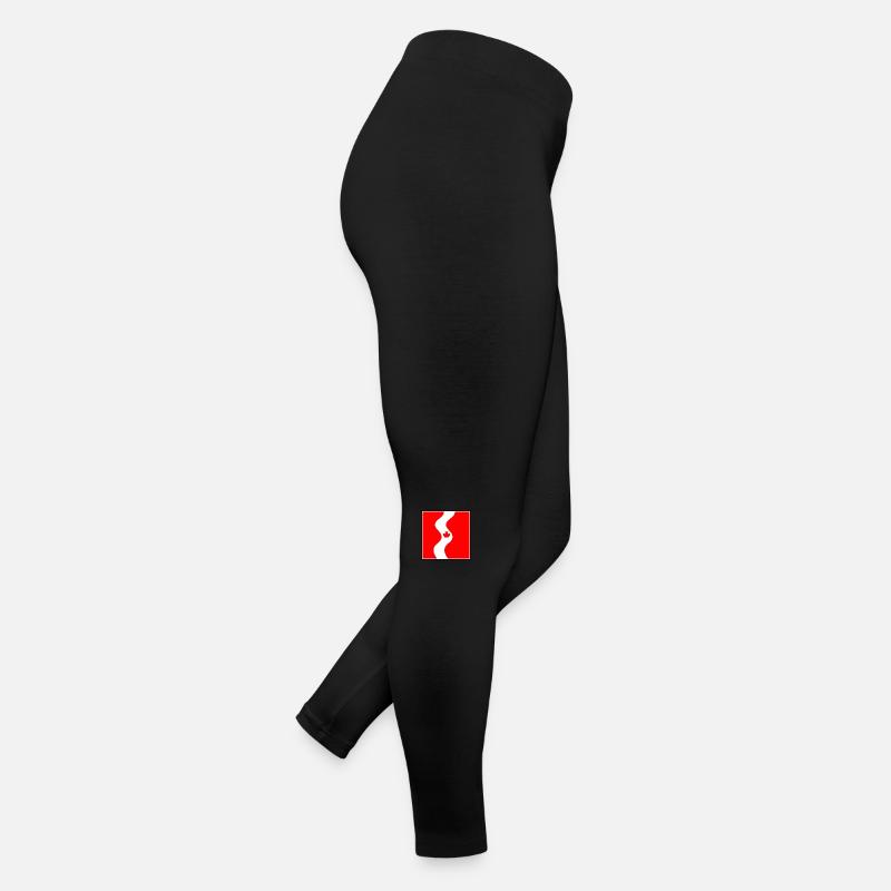 Drapeau du Canada Legging en jersey Femme