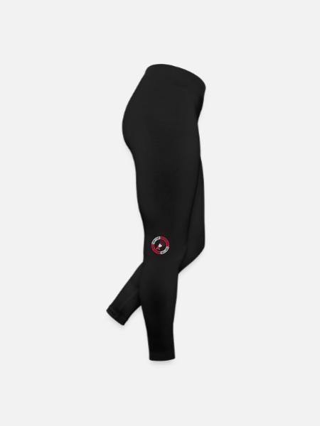 Les dernières nouvelles s’en fichent - Legging en jersey Femme - noir - Droite