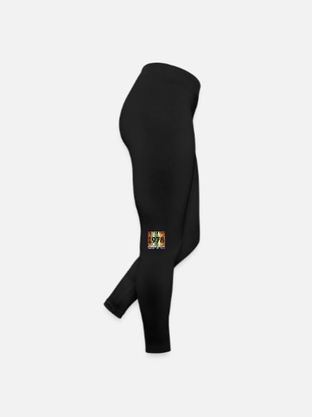 Birthday Gift Vintage 1978 Limited Edition - Women’s Jersey Leggings - black - Right