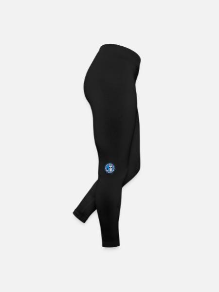 Stamp No Drama Llama - Women’s Jersey Leggings - black - Right