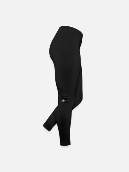 Traktor - Frauen Jersey Leggings - Schwarz - Rechts