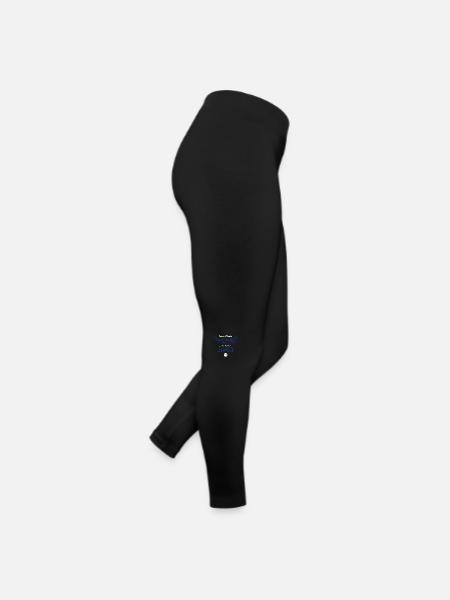 Anniversaire chasseur 1943 - Legging en jersey Femme - noir - Droite