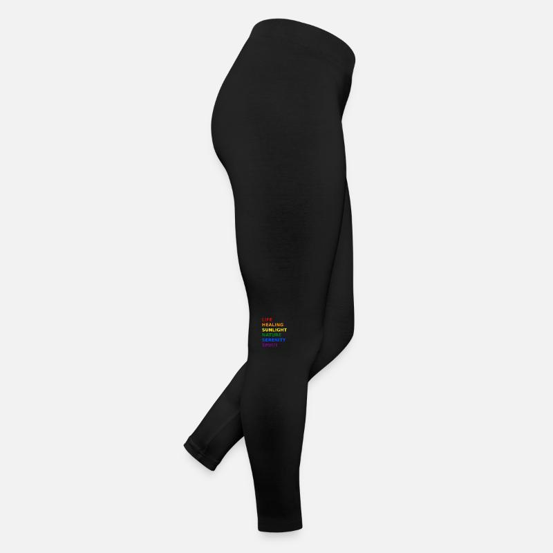 LGBT Gay Pride Regenbogen Farben Slogan Bunt Frauen Jersey Leggings