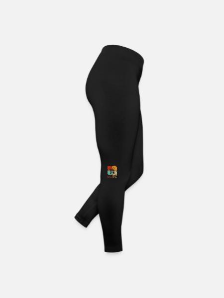 Schlagzeug Schlagzeuger Schlagzeug Schlagzeuger - Frauen Jersey Leggings - Schwarz - Rechts