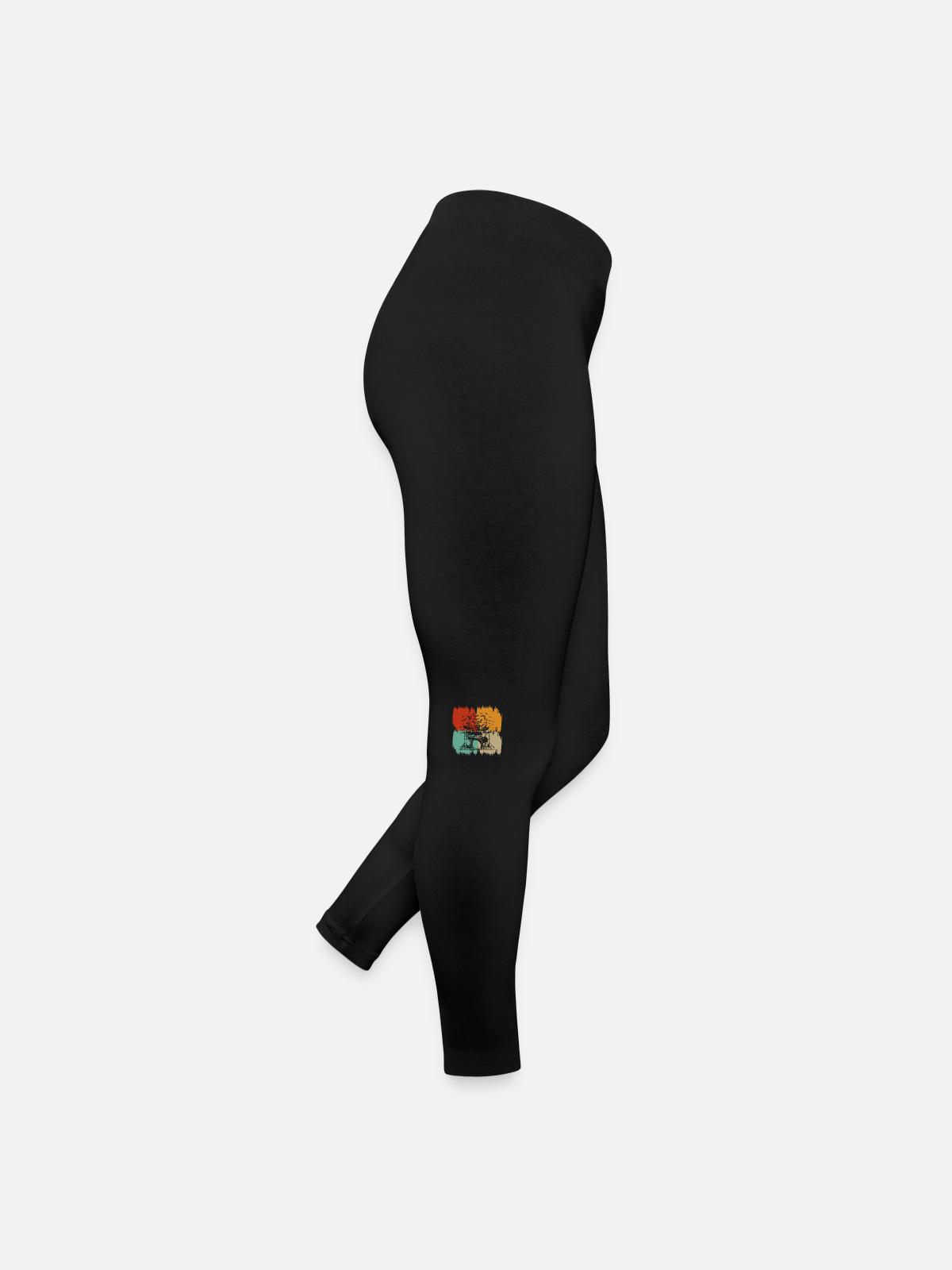 Drums DRUMMER DRUMMER - Women’s Jersey Leggings - black - Right
