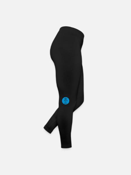 Citation de Jésus est roi - Legging en jersey Femme - noir - Droite