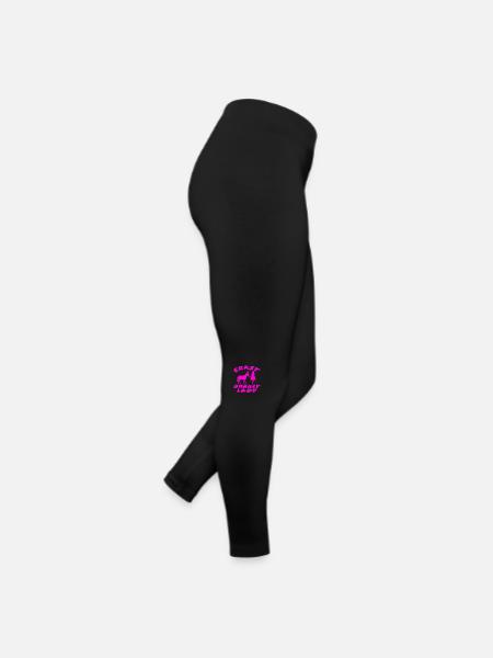 Âne - Legging en jersey Femme - noir - Droite