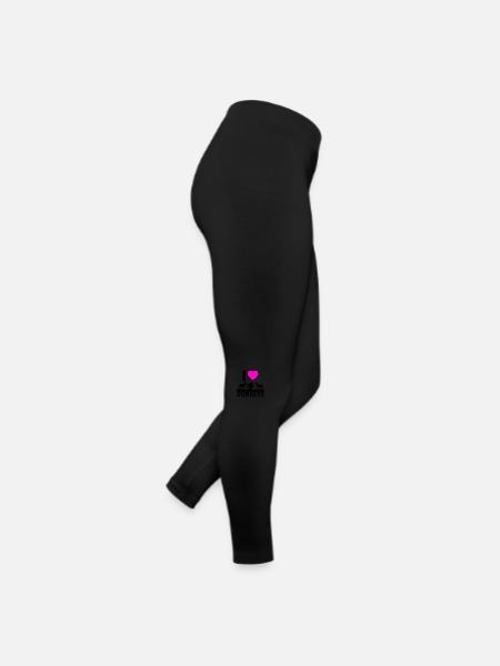 Âne - Legging en jersey Femme - noir - Droite