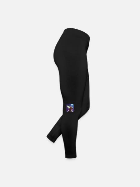 The Universe Dog - Women’s Jersey Leggings - black - Right