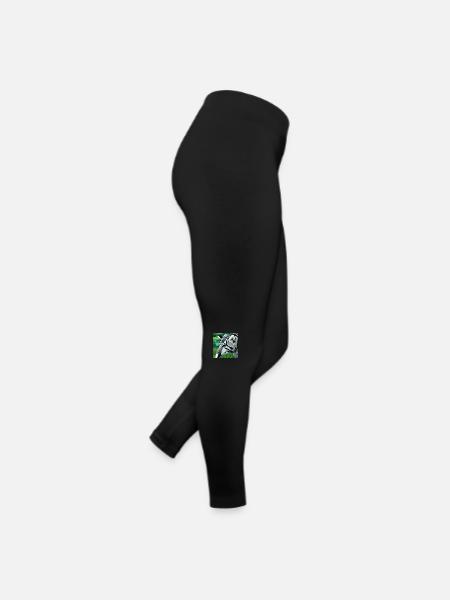 Realistic Wildlife Nature Animals Animals - Women’s Jersey Leggings - black - Right