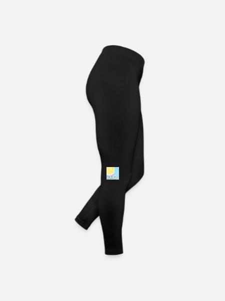 JOURNÉE SUR LE TERRAIN - Legging en jersey Femme - noir - Droite