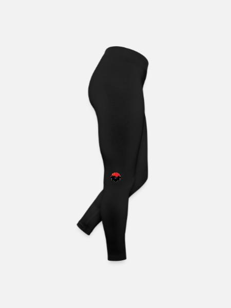 Xian Chine Drapeau Skyline Silhouette Travel - Legging en jersey Femme - noir - Droite