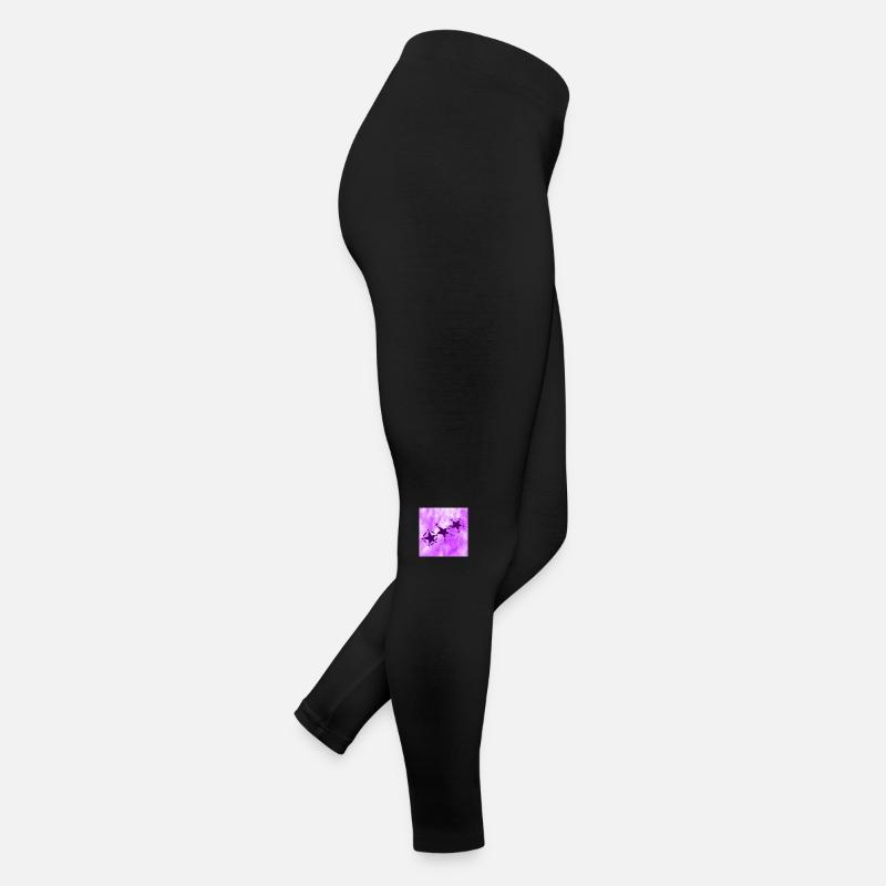 3 ÉTOILES SOURIANT LILAS Legging en jersey Femme
