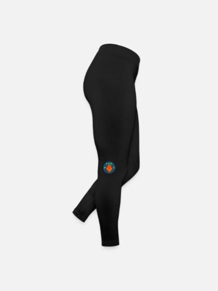 Tiger_wild - Legging en jersey Femme - noir - Droite