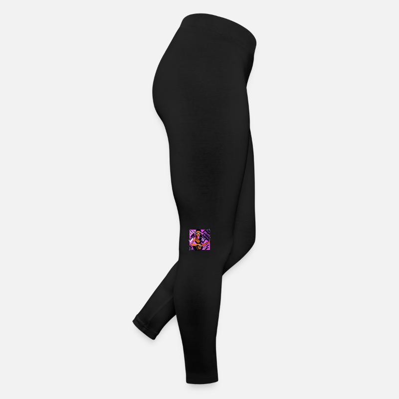 Musik Mädchen Frauen Jersey Leggings