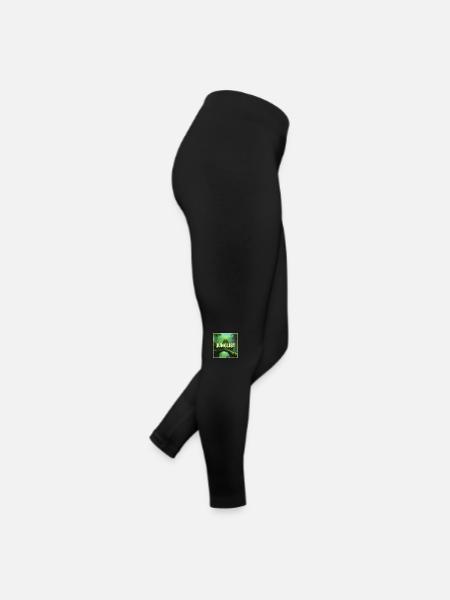 VINTAGE JUNGLIST II - Women’s Jersey Leggings - black - Right