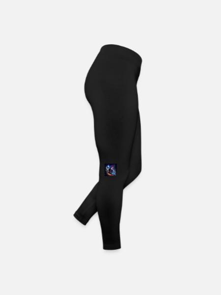Galactic Wizard in the Galaxy - Women’s Jersey Leggings - black - Right
