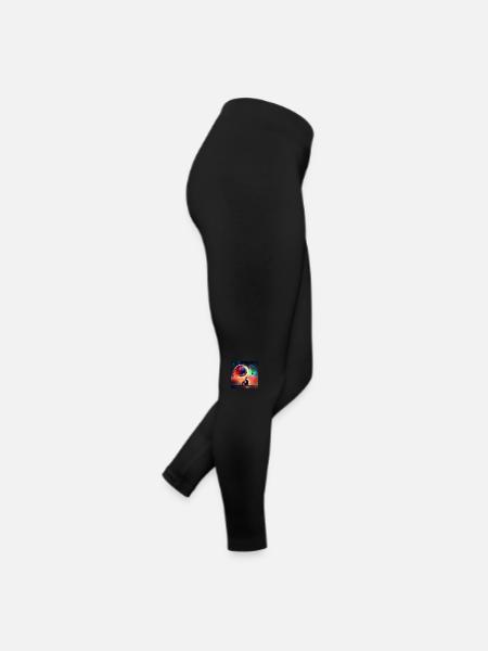 3b - Legging en jersey Femme - noir - Droite