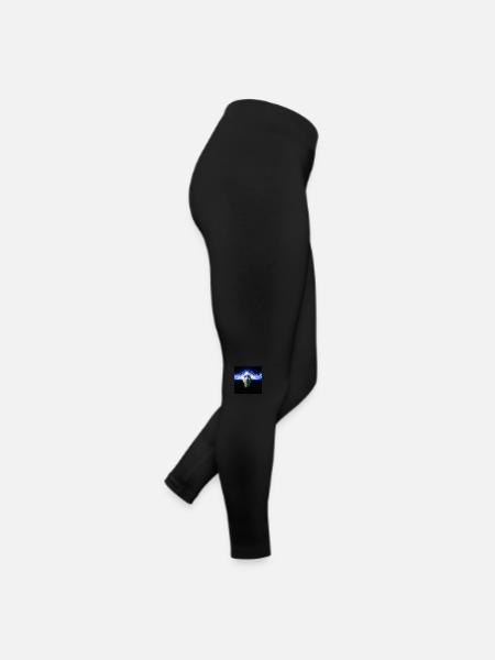 11b - Legging en jersey Femme - noir - Droite