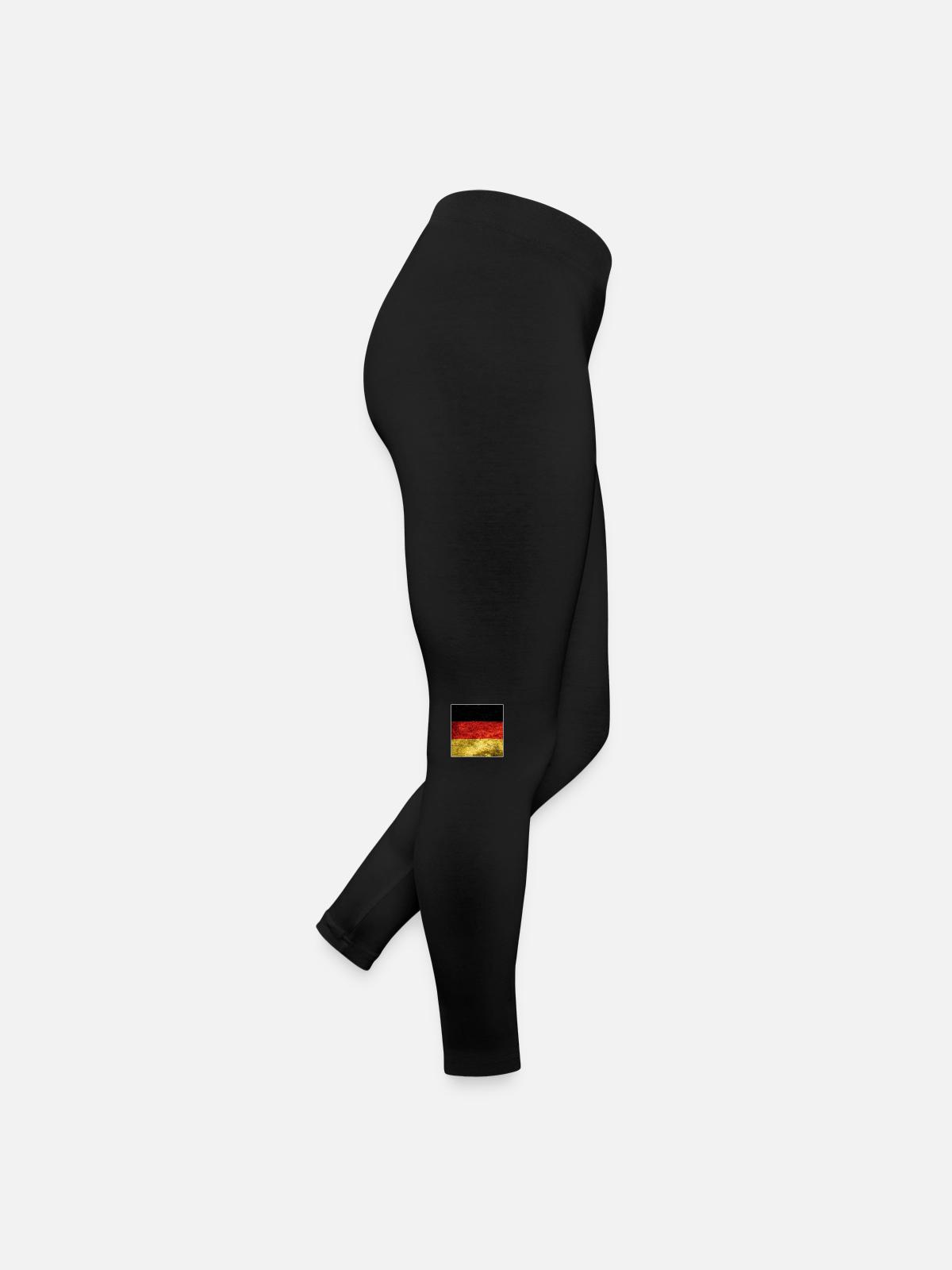 Domicile - Legging en jersey Femme - noir - Droite