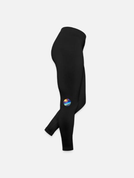 Galaxy Digital Art - Women’s Jersey Leggings - black - Right
