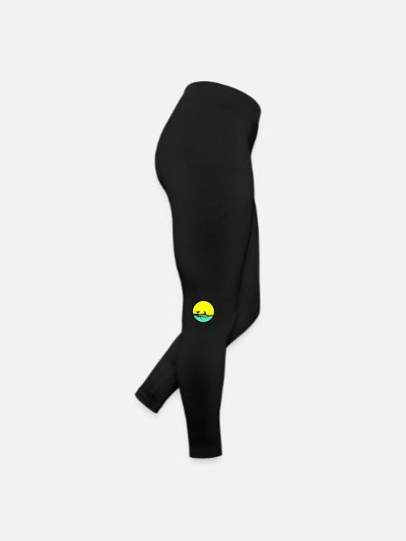 Birds - Women’s Jersey Leggings - black - Right