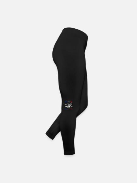 La Légende Prend sa Retraite 2023 - Humour F/H - Legging en jersey Femme - noir - Droite
