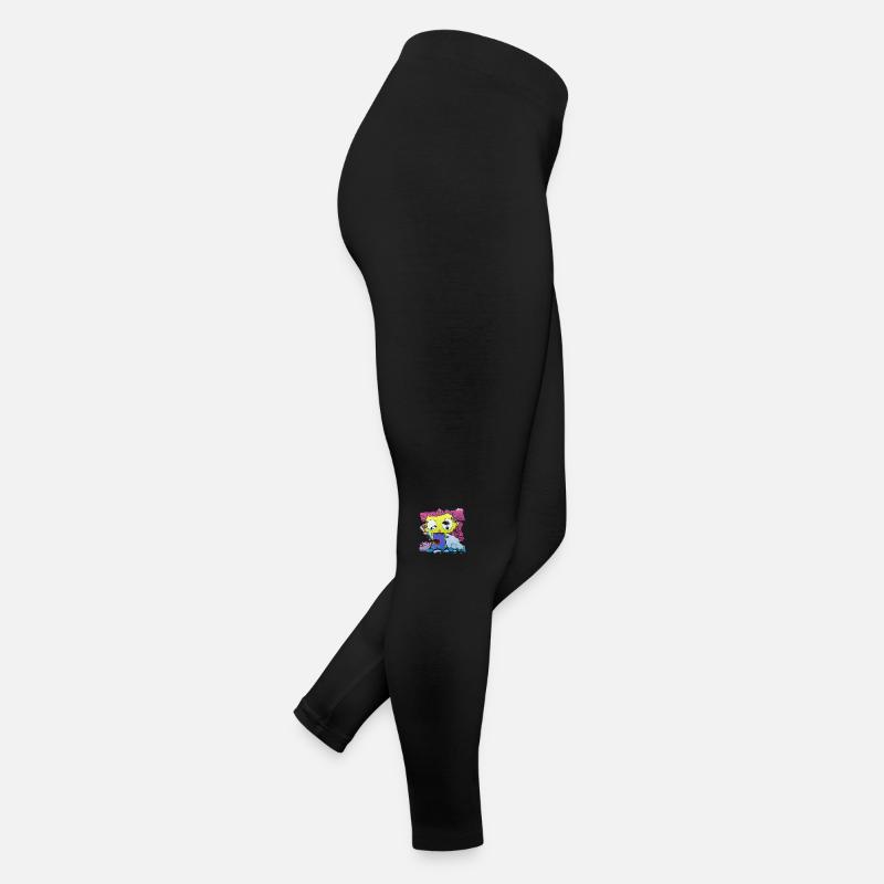 Graffiti style Splash hip hop colors painter color Women’s Jersey Leggings