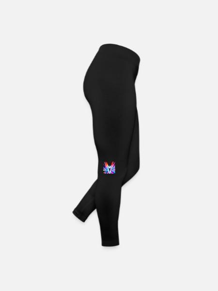 Colorful Goddess - Women’s Jersey Leggings - black - Right