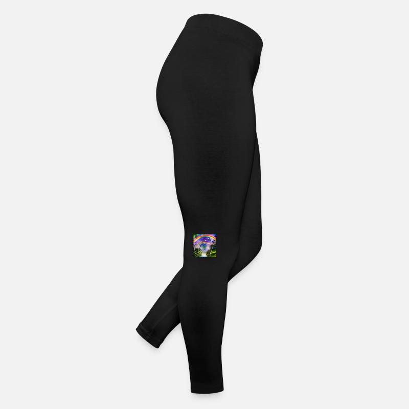 Arc-en-ciel au printemps Legging en jersey Femme