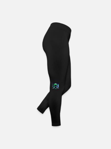 Cyberpunk Space Soldier - Legging en jersey Femme - noir - Droite