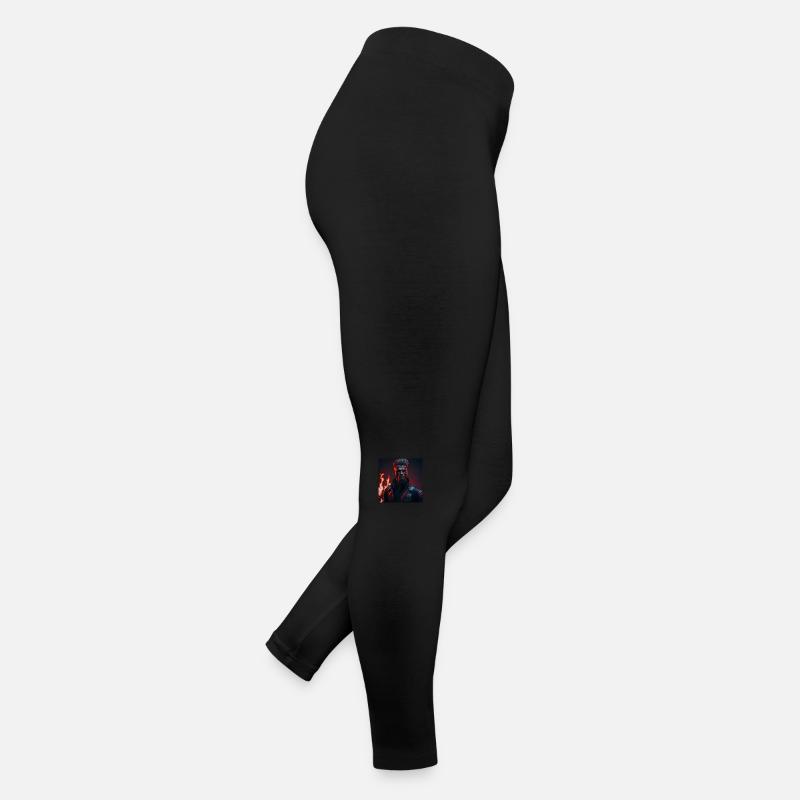 Feuerwehrmann Frauen Jersey Leggings