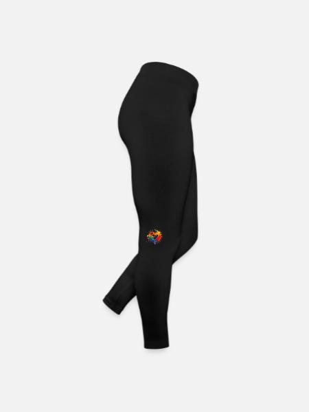 LOVE IS LOVE - Women’s Jersey Leggings - black - Right