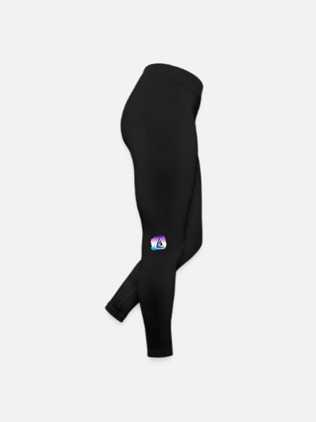 Sailing Ship Sailing Sailboat Sailing Sailing Sailor - Women’s Jersey Leggings - black - Right