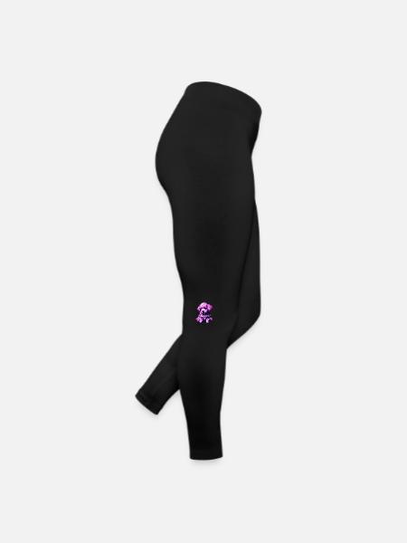 Caniche Dog Propriétaire Caniche Chiot Chiot Chien Amour Chien Amour Chien Amour - Legging en jersey Femme - noir - Droite