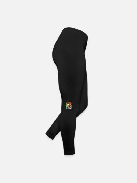 Garçon d’anime - Legging en jersey Femme - noir - Droite
