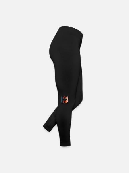 Canada cadeau Vintage - Legging en jersey Femme - noir - Droite