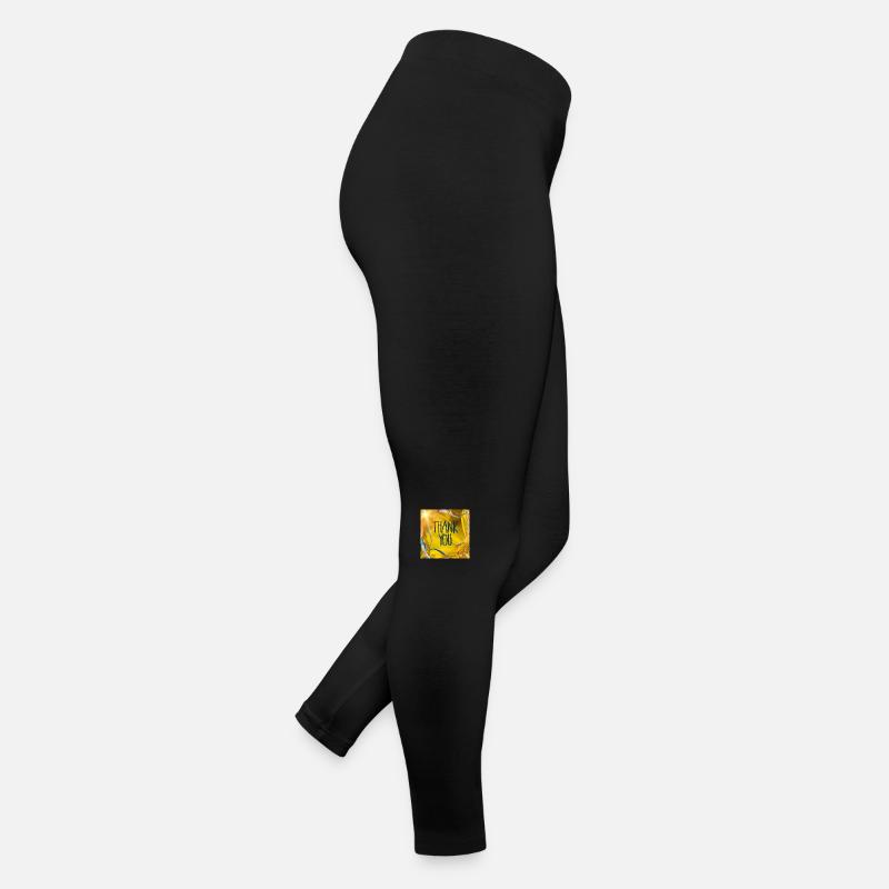 Thank You - Women’s Jersey Leggings - black