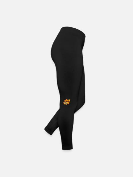 Cool Sun Character avec planche de surf - Legging en jersey Femme - noir - Droite